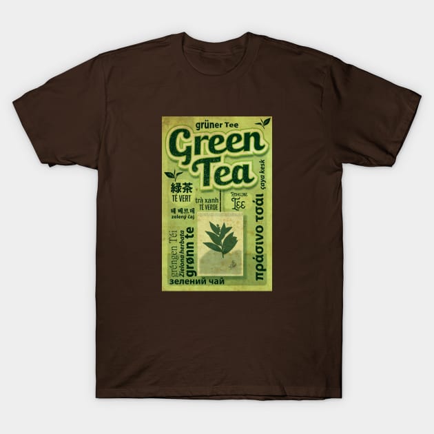 International Green Tea T-Shirt by CTShirts